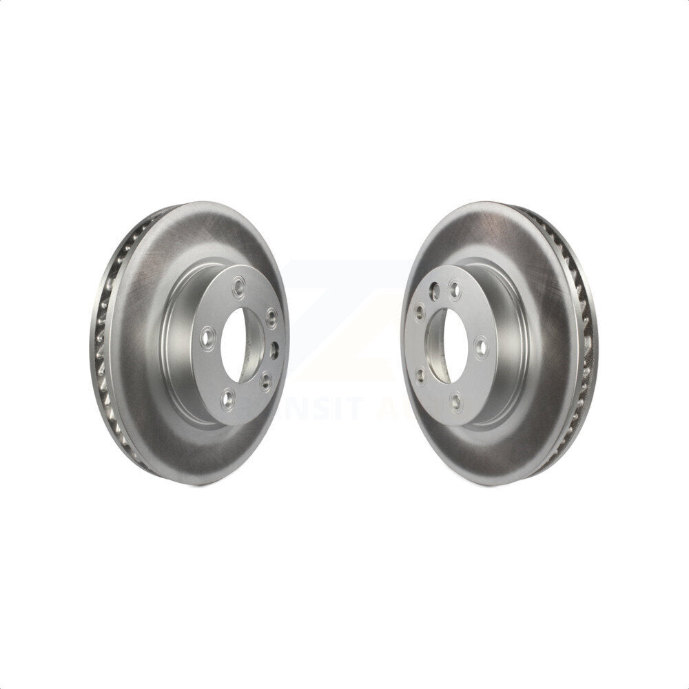 Front Coated Disc Brake Rotors Kit For Volkswagen Touareg Porsche Cayenne KG-101483