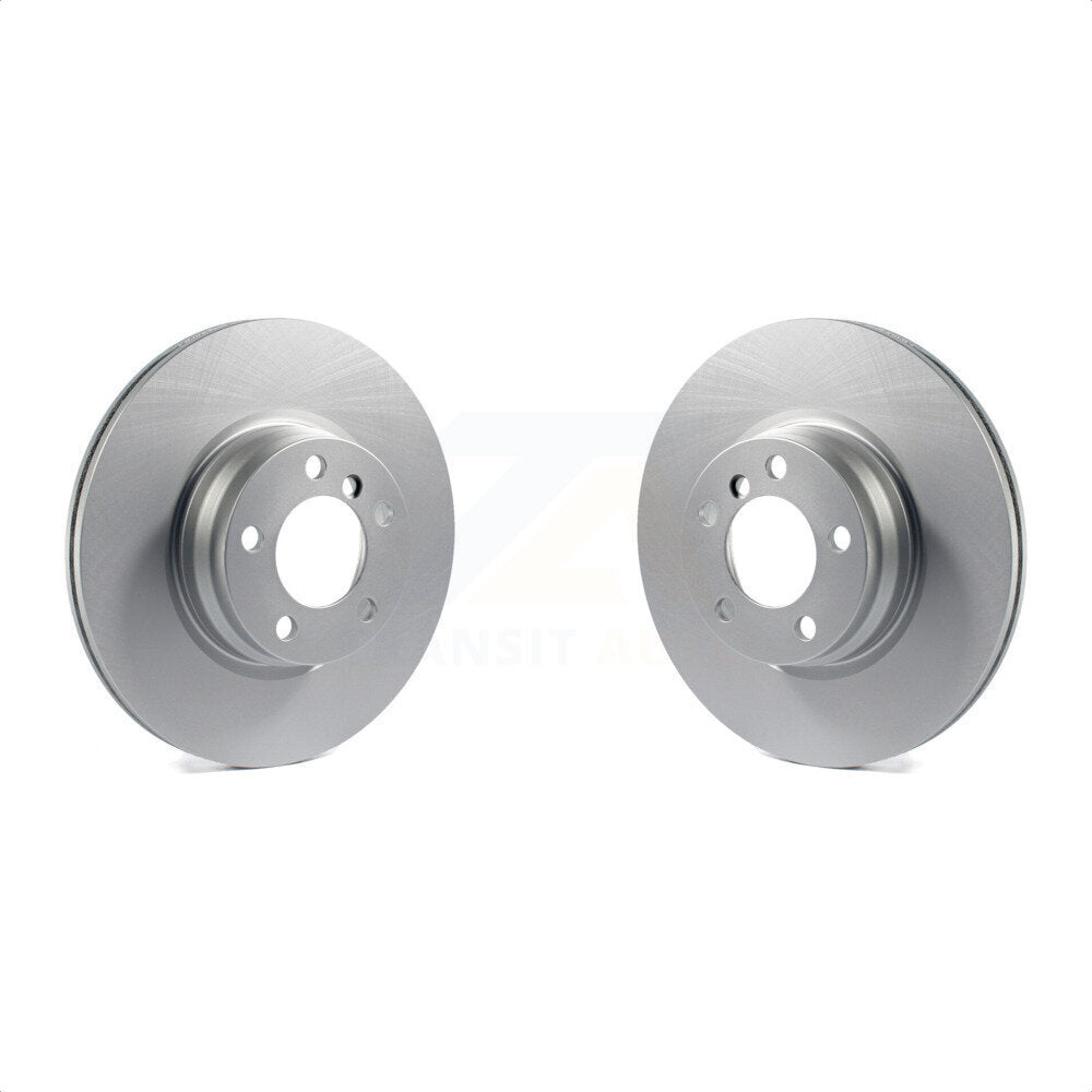 Front Coated Disc Brake Rotors Pair For BMW 328i xDrive 428i Gran Coupe 228i 330e KG-100355