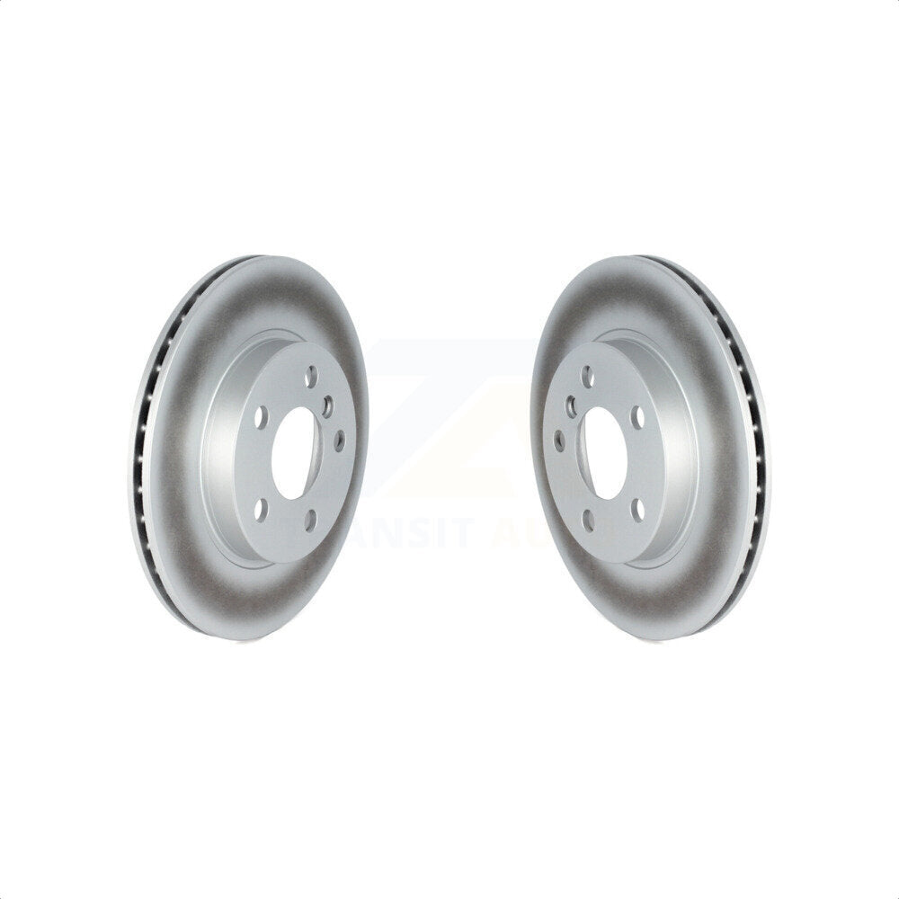 Front Coated Disc Brake Rotors Pair For BMW i3 i3s KG-101615