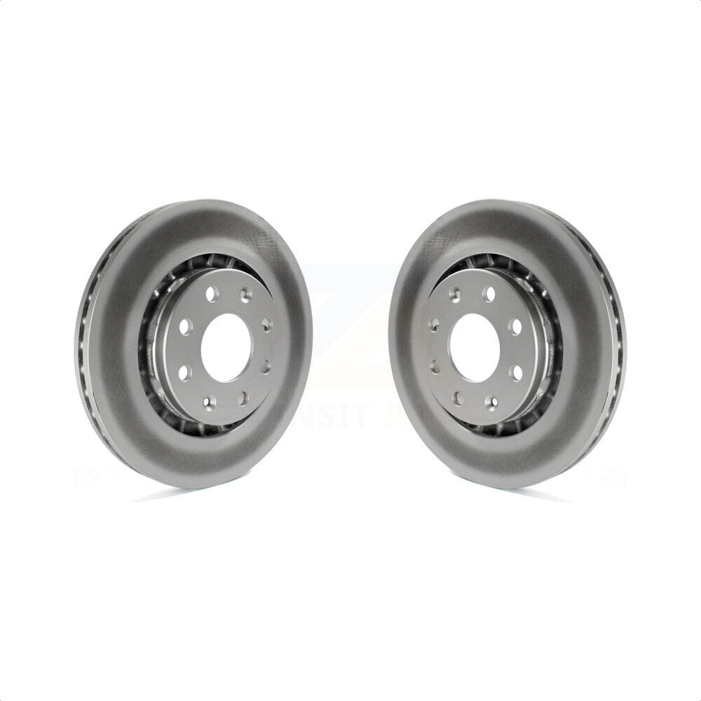 Front Coated Disc Brake Rotors Pair For Chevrolet Aveo Spark Aveo5 EV Pontiac G3 Daewoo Lanos LeMans Asuna Suzuki GT Wave Swift Wave5 Swift+ KG-100030