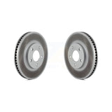 Front Coated Disc Brake Rotors Pair For Chevrolet Buick Impala LeSabre Cadillac DeVille Monte Carlo Pontiac Park Avenue Bonneville Camaro Firebird Oldsmobile Seville Eldorado Aurora Intrigue Riviera KG-100014