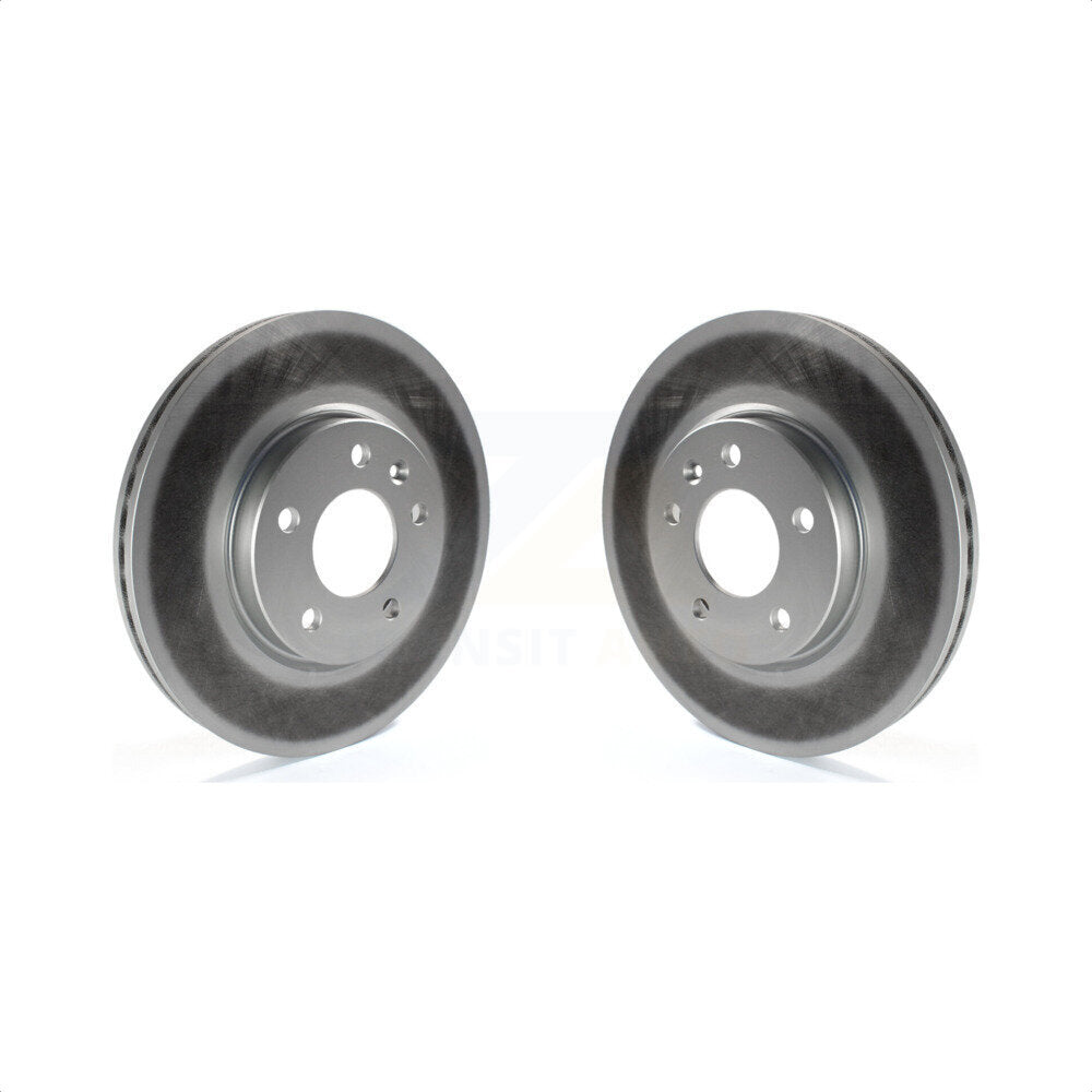 Front Coated Disc Brake Rotors Pair For Chevrolet Equinox Malibu Cruze Buick GMC Terrain Verano Volt LaCrosse Regal Sportback TourX Orlando Encore GX Trailblazer KG-100058