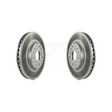 Front Coated Disc Brake Rotors Pair For Chevrolet Traverse GMC Acadia Buick Enclave Blazer KG-100063
