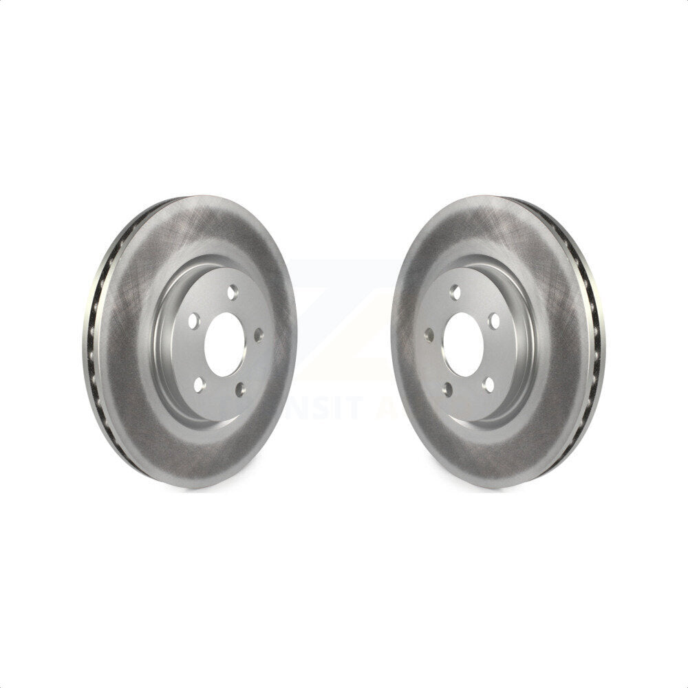 Front Coated Disc Brake Rotors Pair For Chrysler PT Cruiser KG-100119