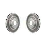 Front Coated Disc Brake Rotors Pair For Chrysler PT Cruiser KG-100119