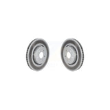 Front Coated Disc Brake Rotors Pair For Dodge Charger KG-101616