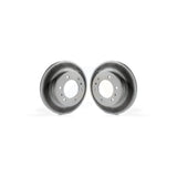 Front Coated Disc Brake Rotors Pair For Hummer H3 H3T KG-100038