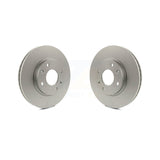 Front Coated Disc Brake Rotors Pair For Hyundai Sonata Kia Optima Magentis KG-100224