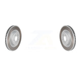 Front Coated Disc Brake Rotors Pair For INFINITI G37 Q50 Nissan 370Z Q60 M37 Q70 Q70L QX70 M56 FX50 Z KG-100298