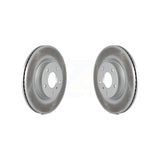 Front Coated Disc Brake Rotors Pair For Infiniti G35 Nissan 350Z INFINITI KG-100199