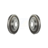 Front Coated Disc Brake Rotors Pair For Jeep Dodge Patriot Mitsubishi Chrysler Compass Avenger 200 Caliber Outlander Sport Sebring Lancer Eclipse Cross RVR KG-100134