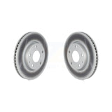 Front Coated Disc Brake Rotors Pair For Mazda 3 KG-101602
