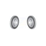 Front Coated Disc Brake Rotors Pair For Mercedes-Benz C250 E400 E550 KG-101619