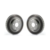 Front Coated Disc Brake Rotors Pair For Mercedes-Benz CLA250 GLA250 INFINITI QX30 B Electric Drive B250 KG-100363