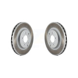Front Coated Disc Brake Rotors Pair For Mercedes-Benz E320 CLK320 C240 Chrysler Crossfire CLK350 C320 C280 CLK430 E430 SLK320 SLK280 E300 SLK300 C350 E280 KG-100164
