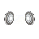 Front Coated Disc Brake Rotors Pair For Mini Cooper KG-100372