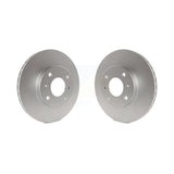 Front Coated Disc Brake Rotors Pair For Nissan Sentra Altima Infiniti G20 INFINITI KG-100156