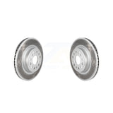 Front Coated Disc Brake Rotors Pair For Ram 1500 KG-101320