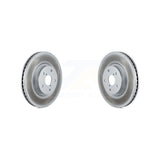 Front Coated Disc Brake Rotors Pair For Subaru Outback Legacy WRX Tribeca B9 KG-100239