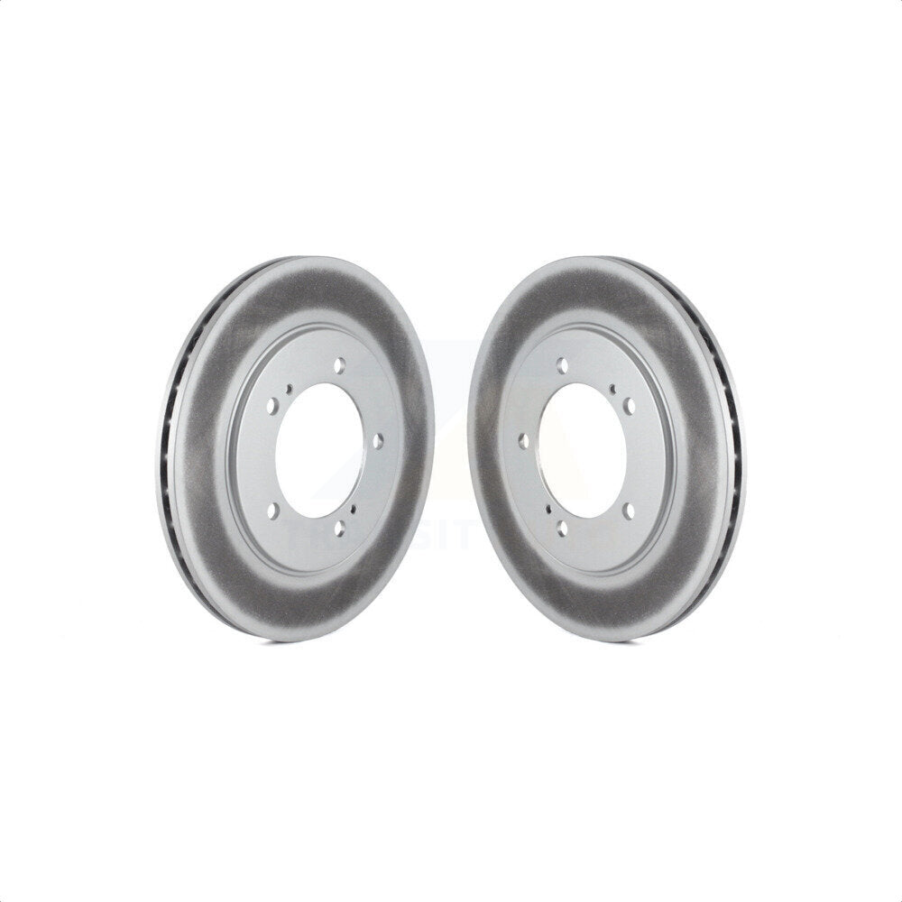 Front Coated Disc Brake Rotors Pair For Suzuki XL-7 Grand Vitara KG-100172