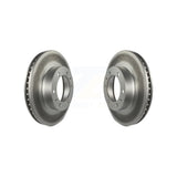 Front Coated Disc Brake Rotors Pair For Toyota Tacoma 4Runner FJ Cruiser KG-100300