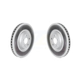 Front Coated Disc Brake Rotors Pair For Volvo XC90 XC60 XC40 S90 S60 V90 Cross Country V60 With 345mm Diameter Rotor KG-101609