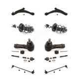 Front Control Arms Assembly And Complete Shock Tie Rods Link Sway Bar Suspension Kit (10Pc) For 2006-2014 Honda Ridgeline KSS-104024