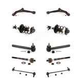 Front Control Arms Assembly And Complete Shock Tie Rods Link Sway Bar Suspension Kit (10Pc) For Honda Odyssey KSS-104002