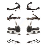 Front Control Arms Assembly And Lower Ball Joints Tie Rods Link Sway Bar Suspension Kit (10Pc) For Ram 1500 Dodge 4WD KTR-103518