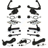 Front Control Arms Assembly And Lower Ball Joints Tie Rods Link Sway Bar Suspension Kit (13Pc) For Chevrolet Silverado 1500 GMC Sierra Without Frame Bracket K72-101301