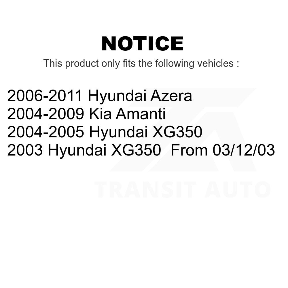 Front Disc Brake Rotor 8-980277 For Hyundai Azera Kia Amanti XG350
