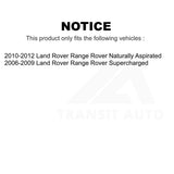 Front Disc Brake Rotor 8-980532 For Land Rover Range