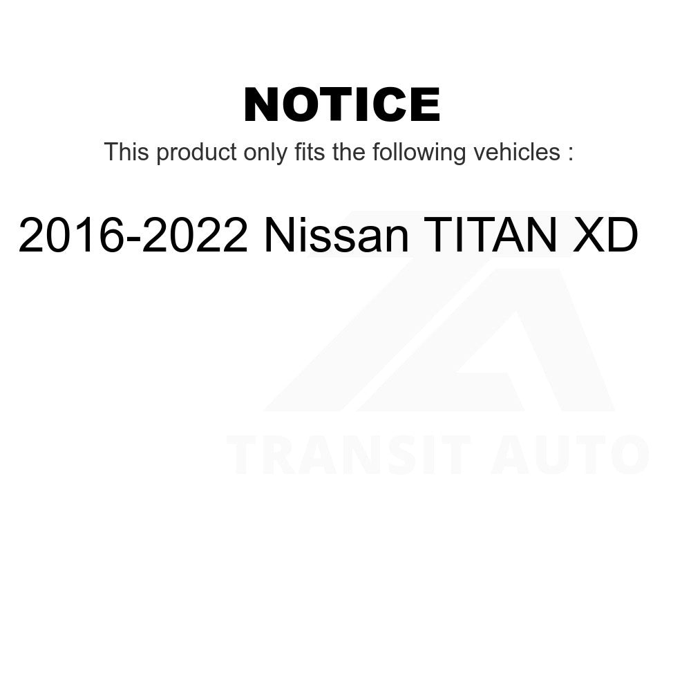 Front Disc Brake Rotor 8-982035 For 2016-2022 Nissan TITAN XD