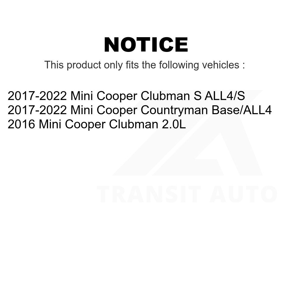 Front Disc Brake Rotor DS1-982126 For Mini Cooper Countryman Clubman