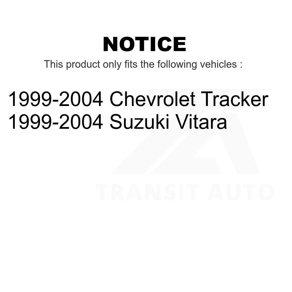 Front Disc Brake Rotor GCR-56927 For 1999-2004 Chevrolet Tracker Suzuki Vitara