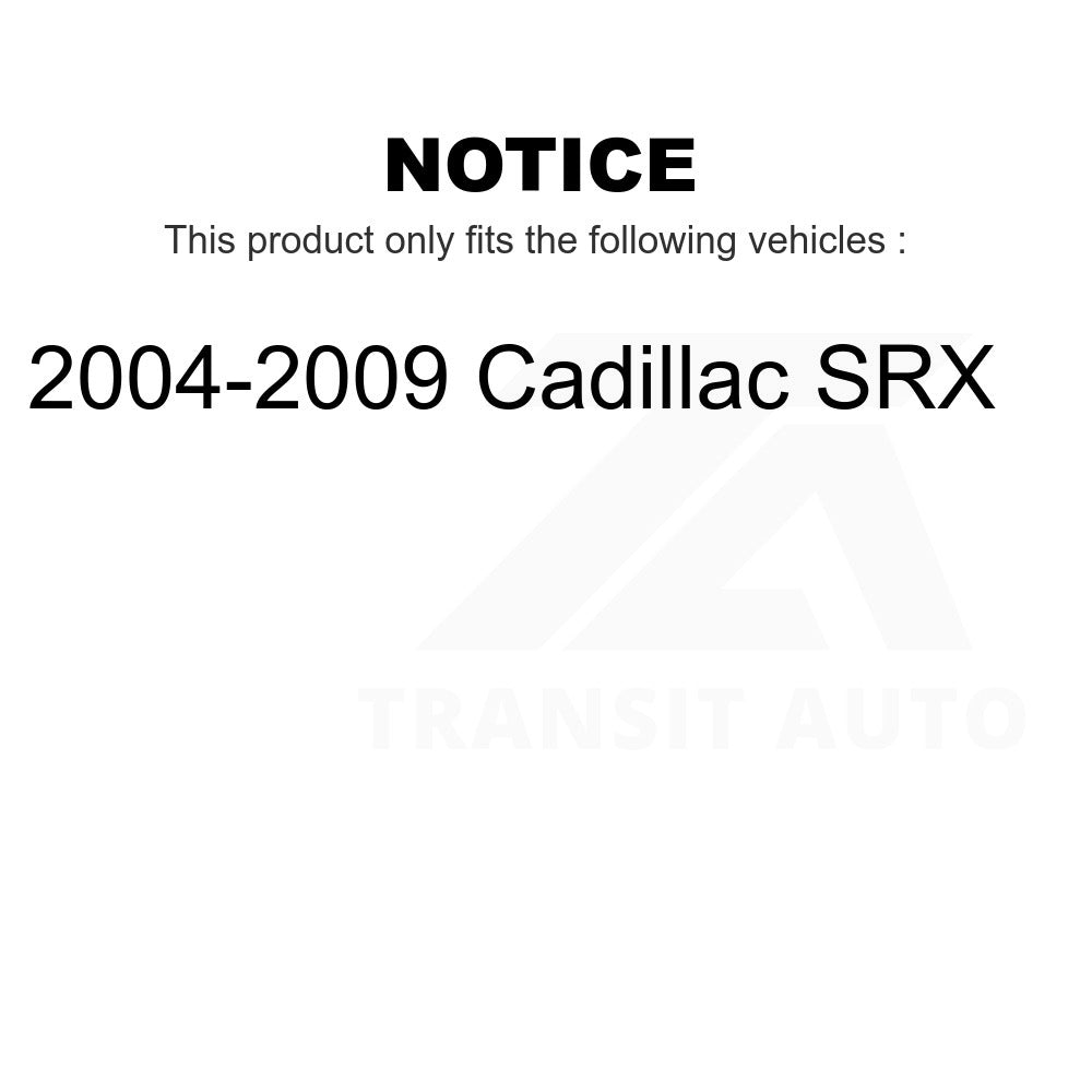 Front Disc Brake Rotor GCR-580259 For 2004-2009 Cadillac SRX