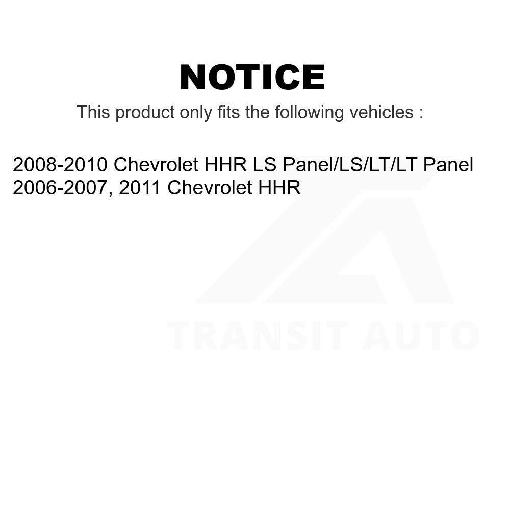 Front Disc Brake Rotor GCR-580382 For Chevrolet HHR