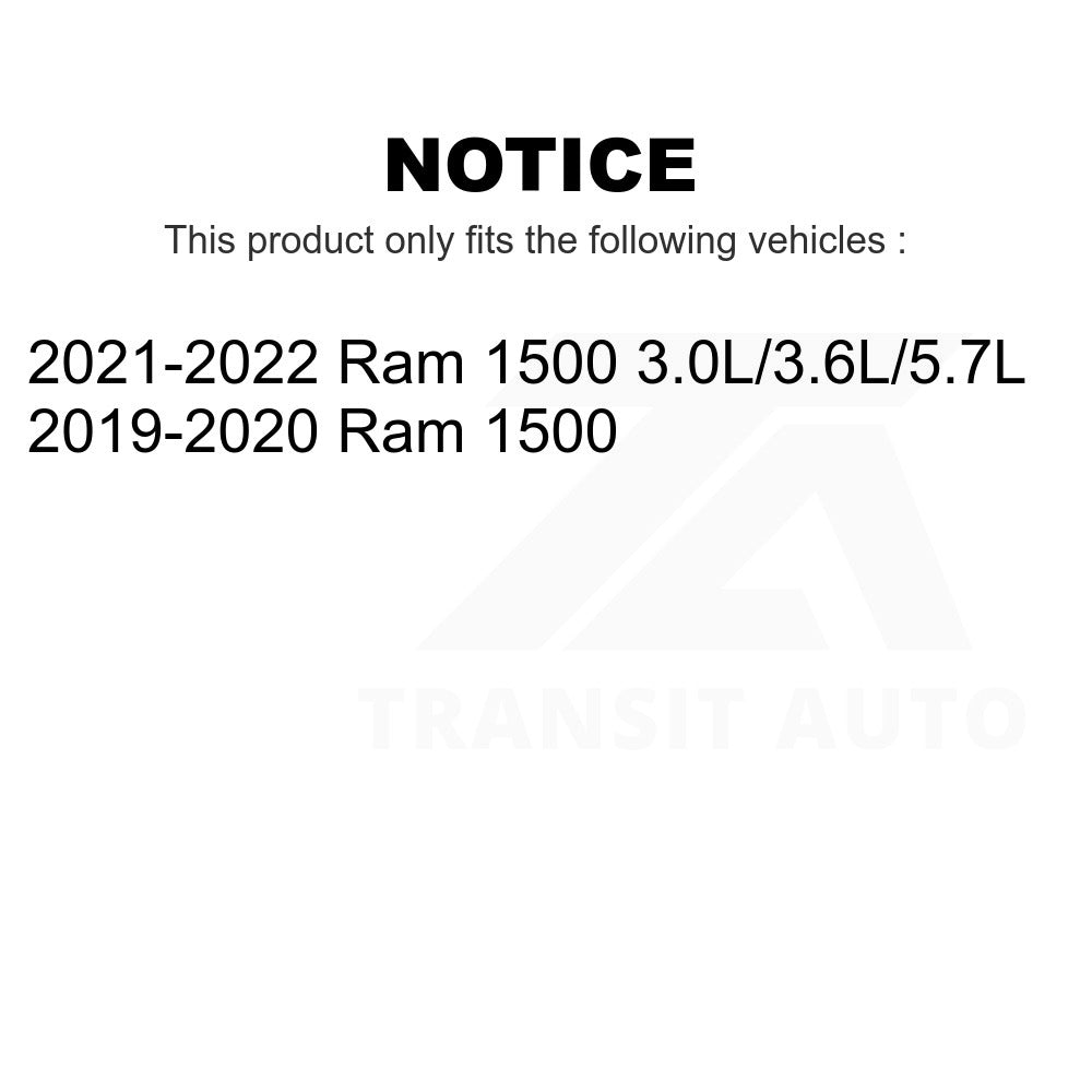 Front Disc Brake Rotor GCR-782430 For Ram 1500