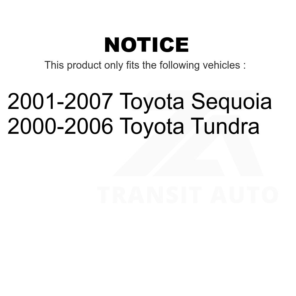 Front Disc Brake Rotor GCR-96931 For Toyota Tundra Sequoia