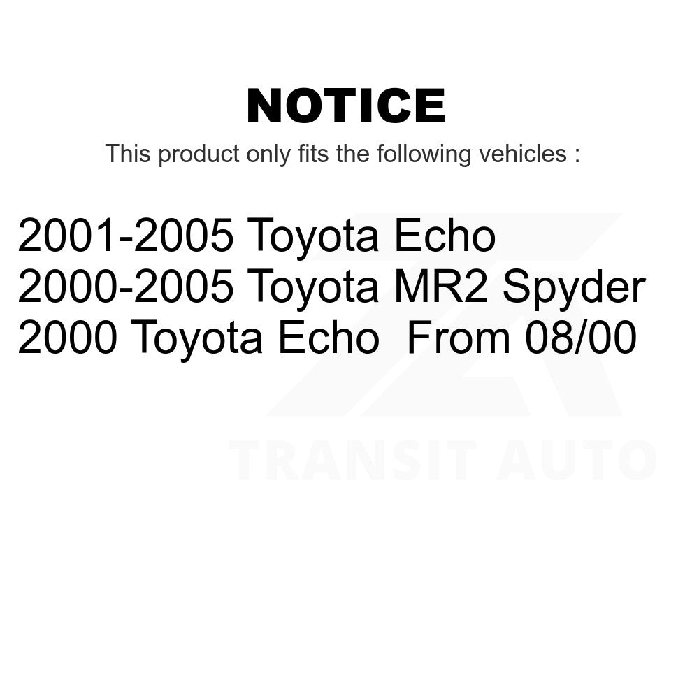 Front Disc Brake Rotor GCR-96972 For Toyota Echo MR2 Spyder