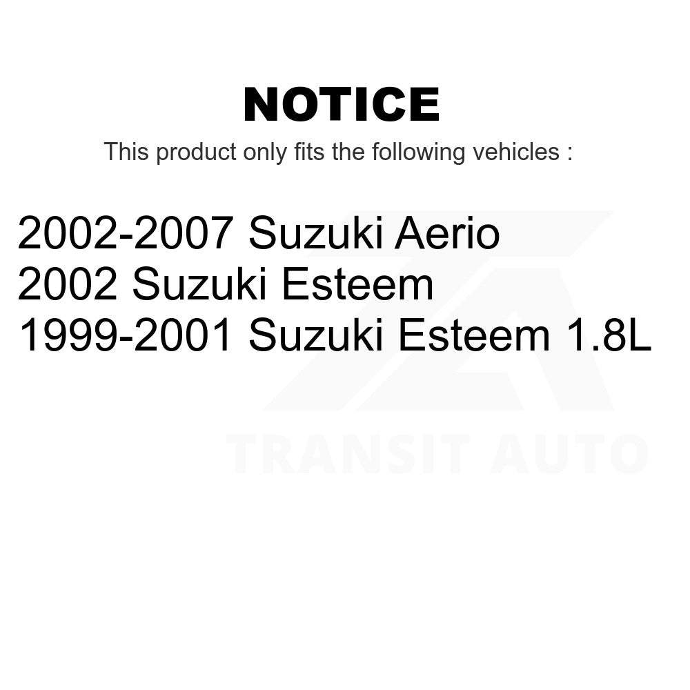 Front Disc Brake Rotor GCR-980030 For Suzuki Aerio Esteem