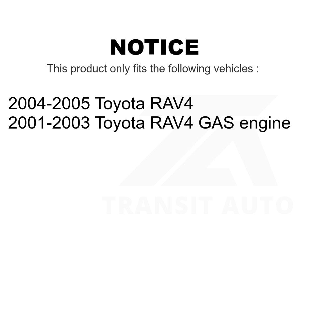 Front Disc Brake Rotor GCR-980033 For Toyota RAV4