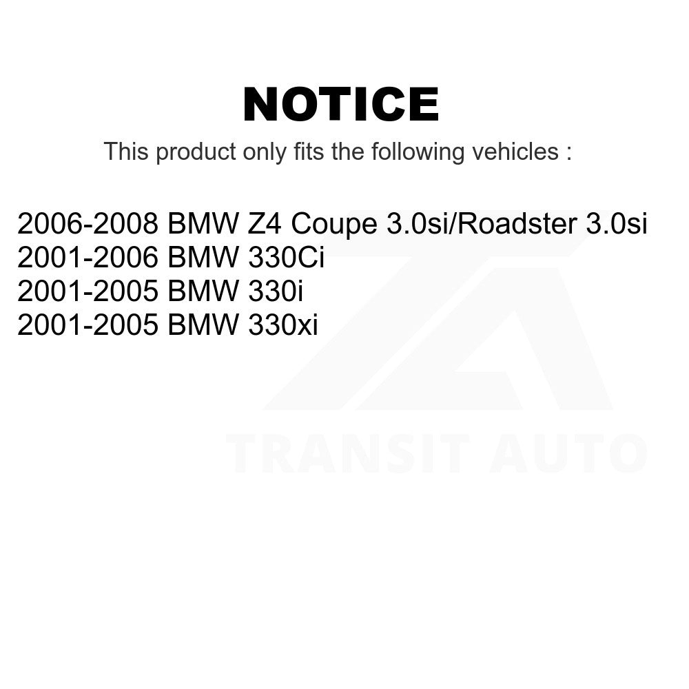 Front Disc Brake Rotor GCR-980096 For BMW 330Ci 330i Z4 330xi