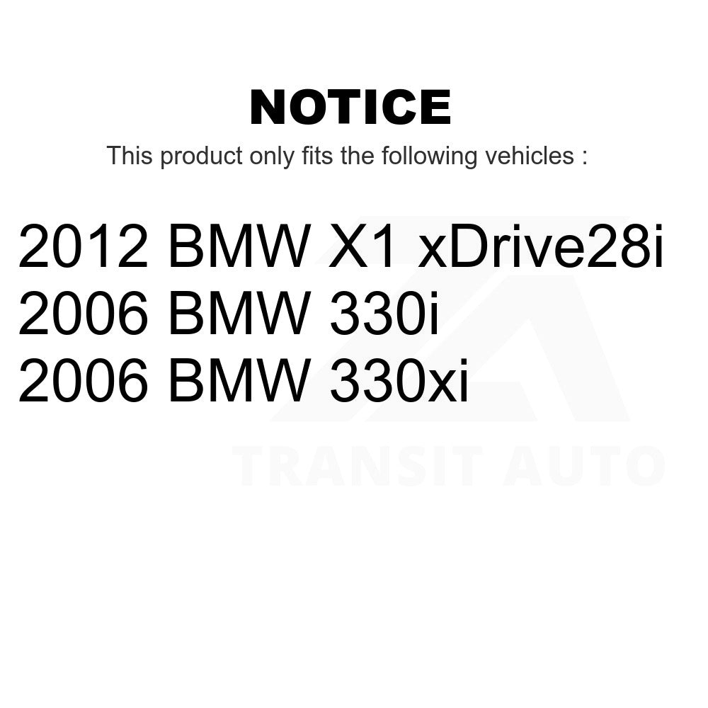 Front Disc Brake Rotor GCR-980484 For BMW 330i 330xi X1