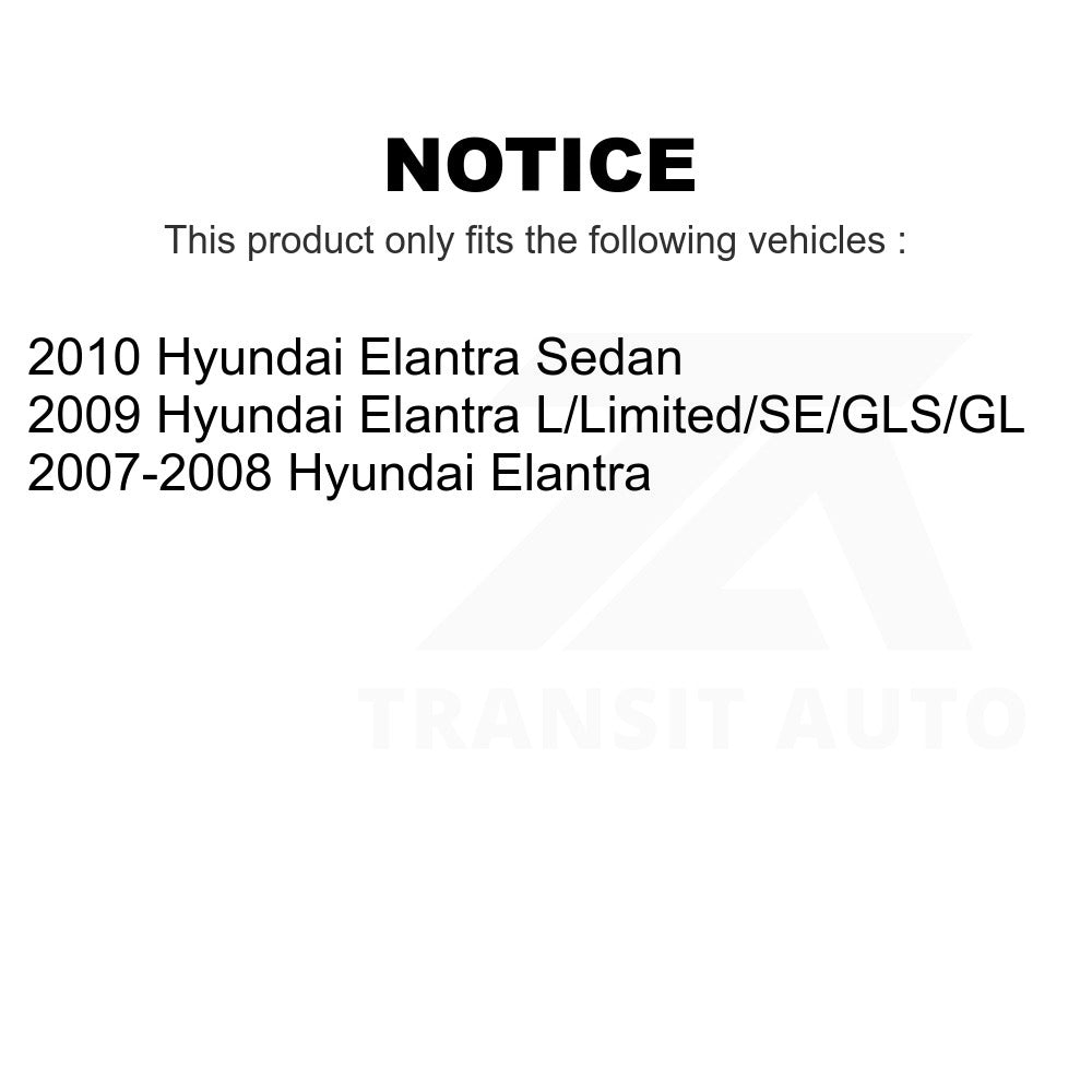 Front Disc Brake Rotor GCR-980504 For Hyundai Elantra