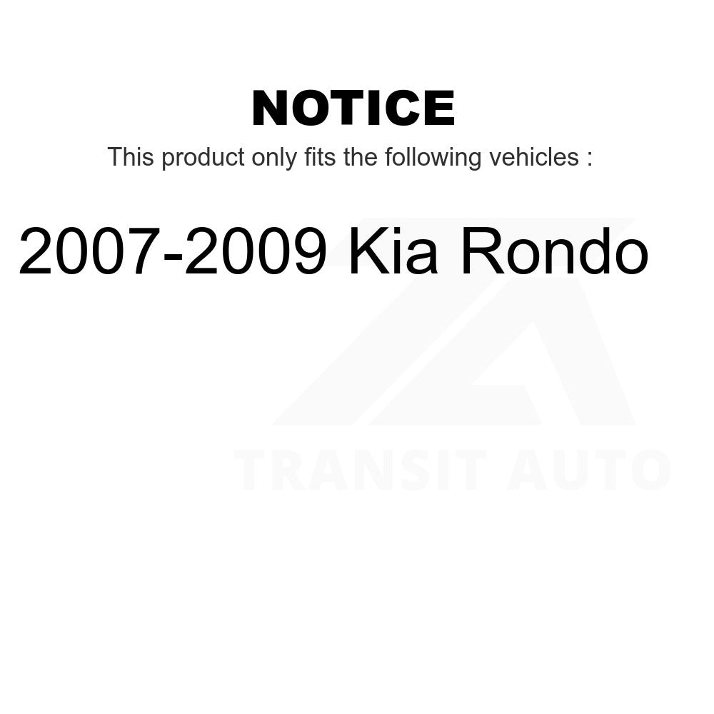 Front Disc Brake Rotor GCR-980598 For 2007-2009 Kia Rondo