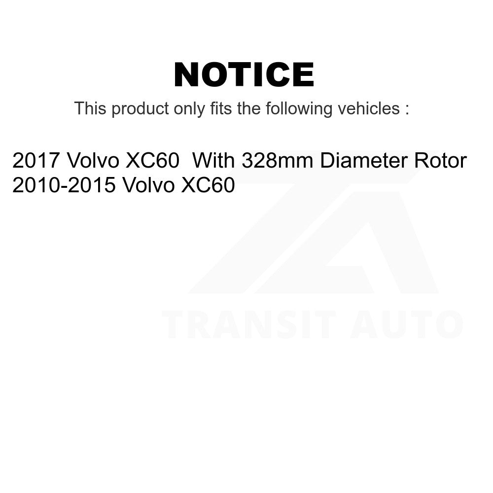 Front Disc Brake Rotor GCR-980779 For Volvo XC60
