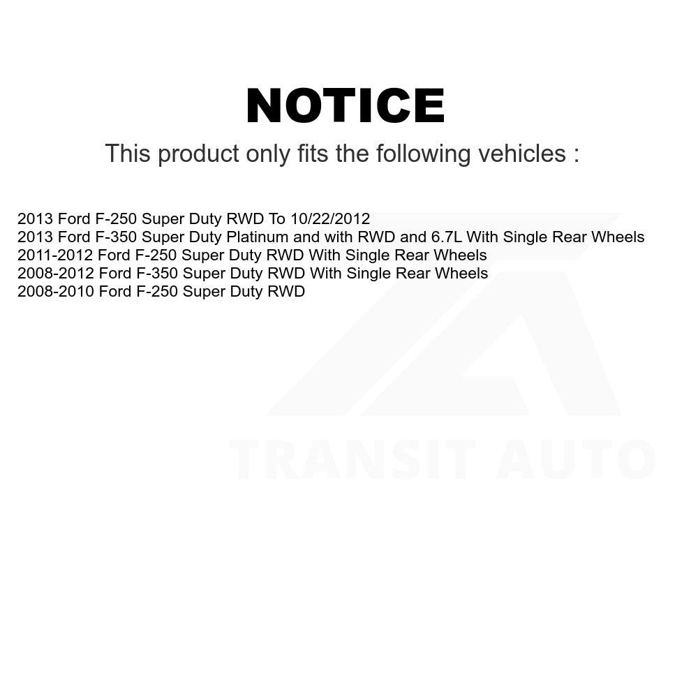 Front Disc Brake Rotor Hub Assembly 8-680640 For Ford F-250 Super Duty F-350
