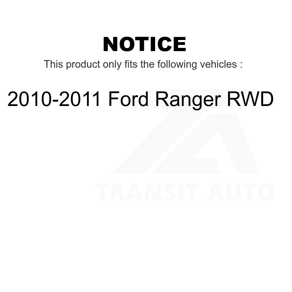Front Disc Brake Rotor Hub Assembly GCR-680905 For 2010-2011 Ford Ranger RWD