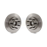 Front Disc Brake Rotors And Hub Assembly Pair For Ford F-150 Lincoln Mark LT RWD K8-100036